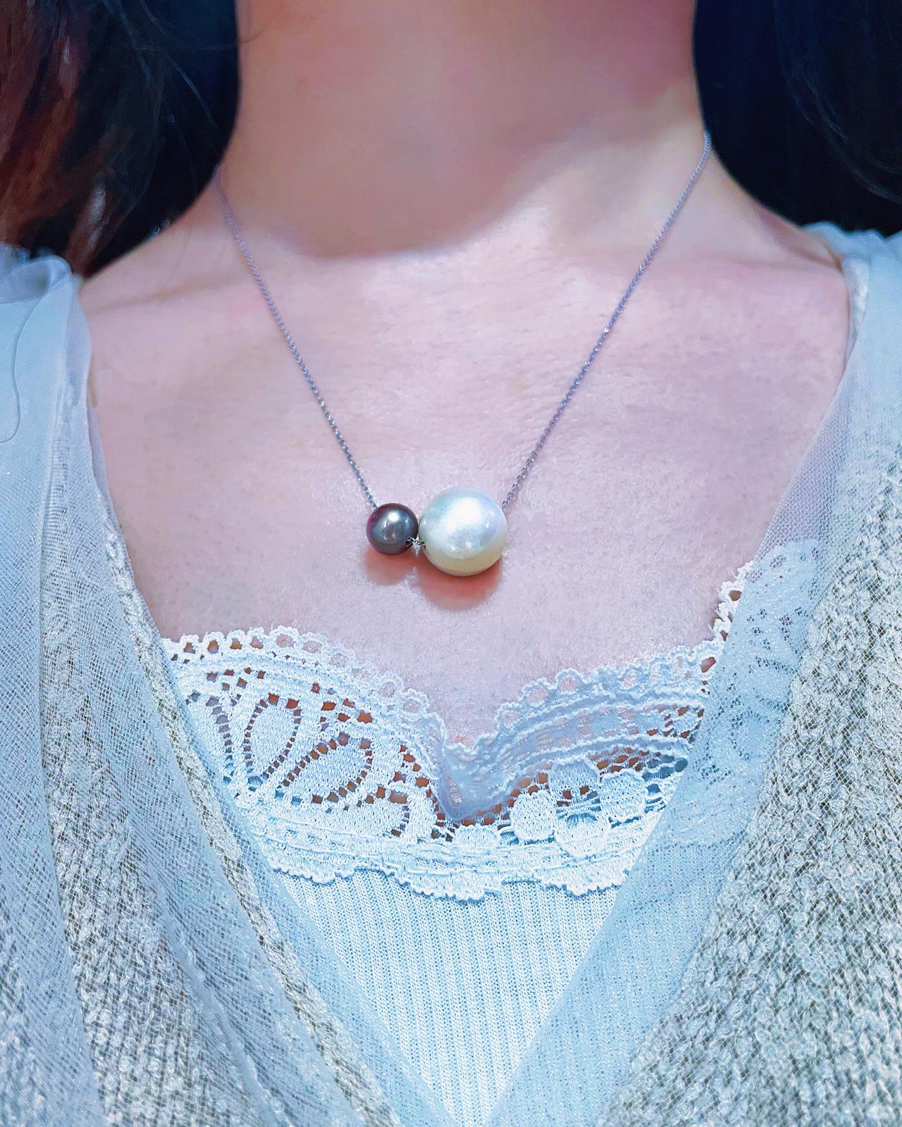 Eclipse Pearl Necklace